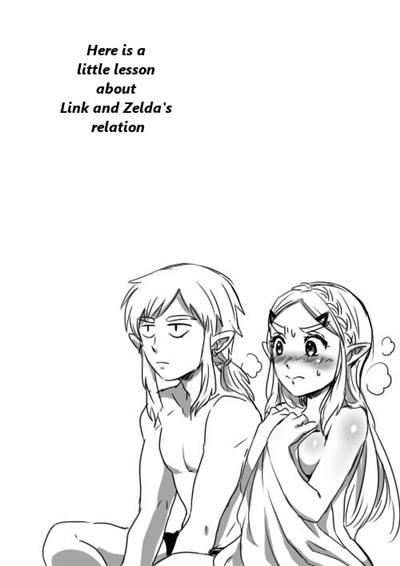 Here is a little lesson about Link and Zelda's relation | Link to Zelda no Shoshinsha ni Yasashii Sex Nyuumon / リンクとゼルダの初心者に優しいせっくす入門 cover
