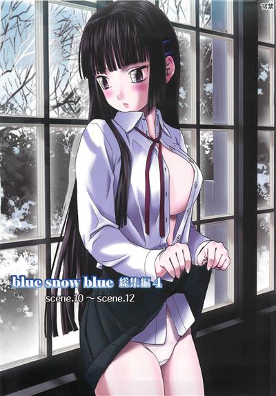blue snow blue scene.10 cover
