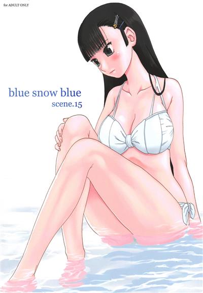 blue snow blue scene.15 cover
