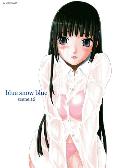 blue snow blue scene.16 cover