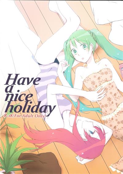 Have a nice holiday cover