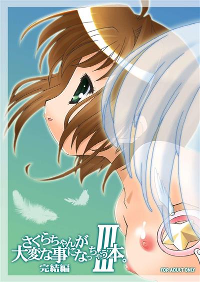 Sakura-chan's Amazing Adventure Book 3 / さくらちゃんが大変な事になっちゃう本。 3 cover