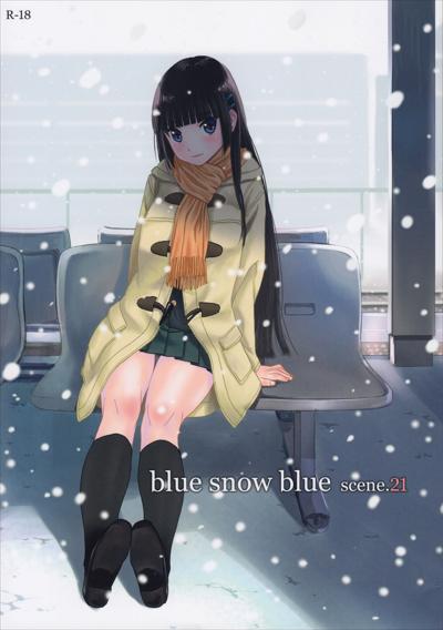 Blue snow blue scene.21  cover