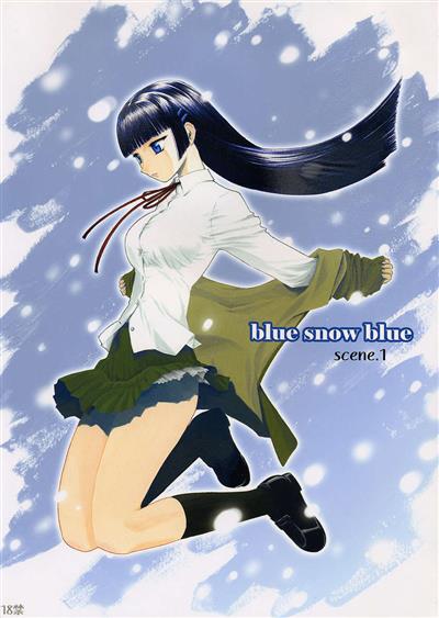 blue snow blue scene.1 cover
